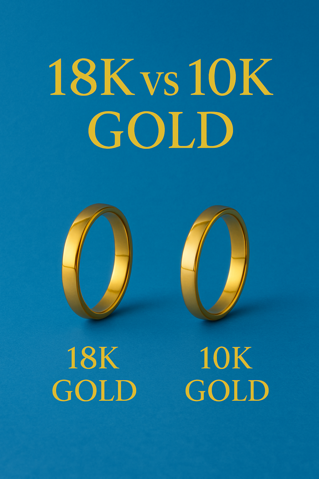 18K vs. 10K: Where Pure Elegance Meets Everyday Glamour