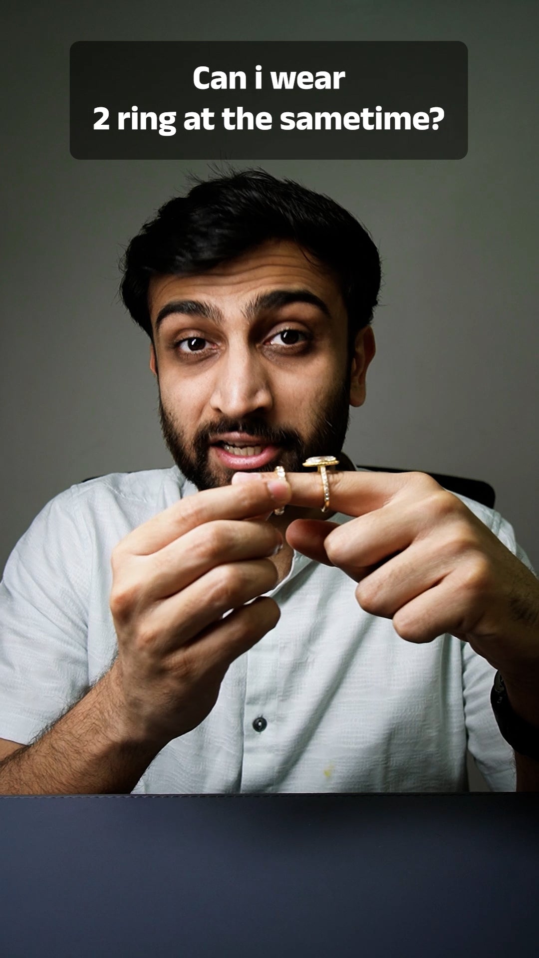Can i wear 2 ring at the same time?