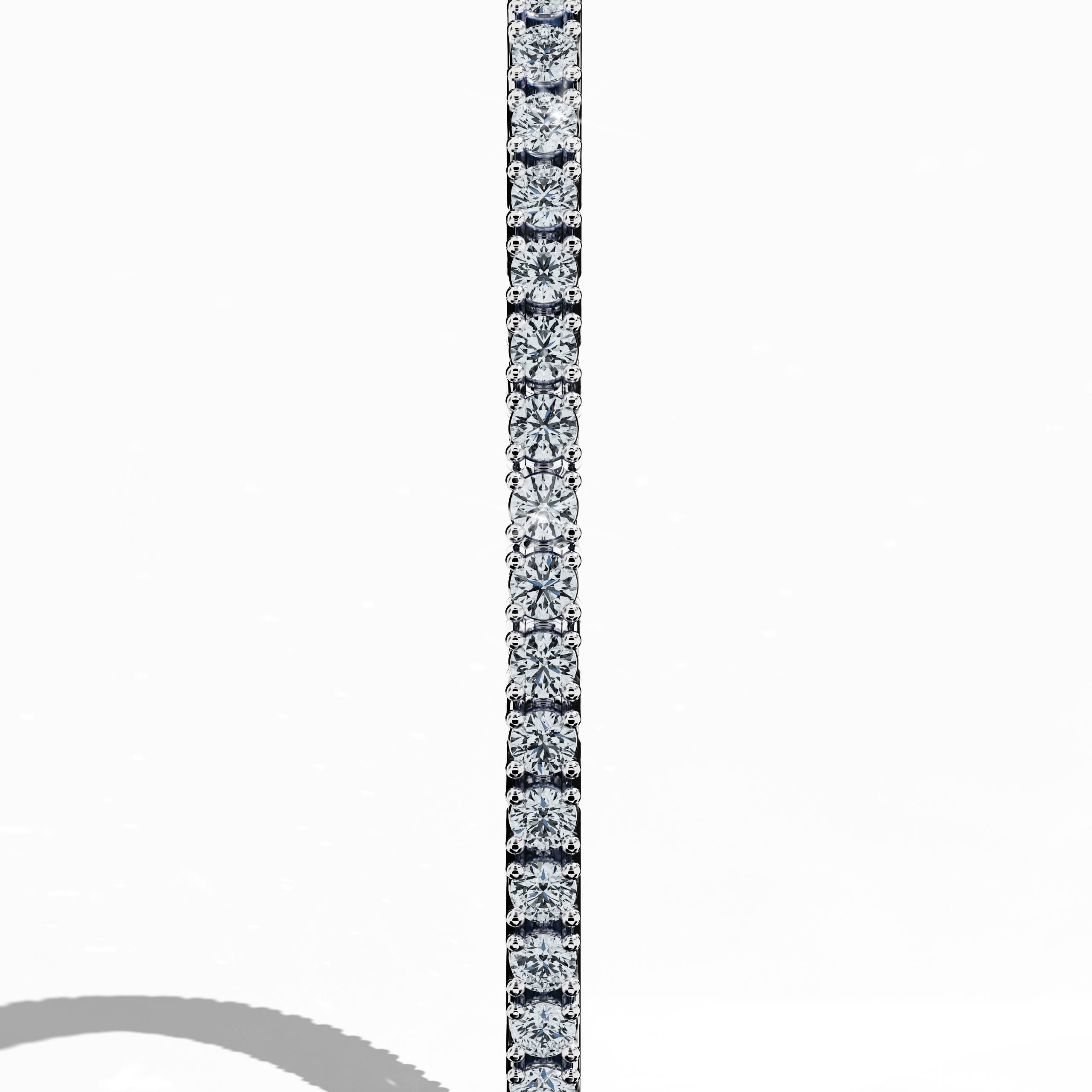 Tennis Bracelet 3 ct diamonds in White Gold