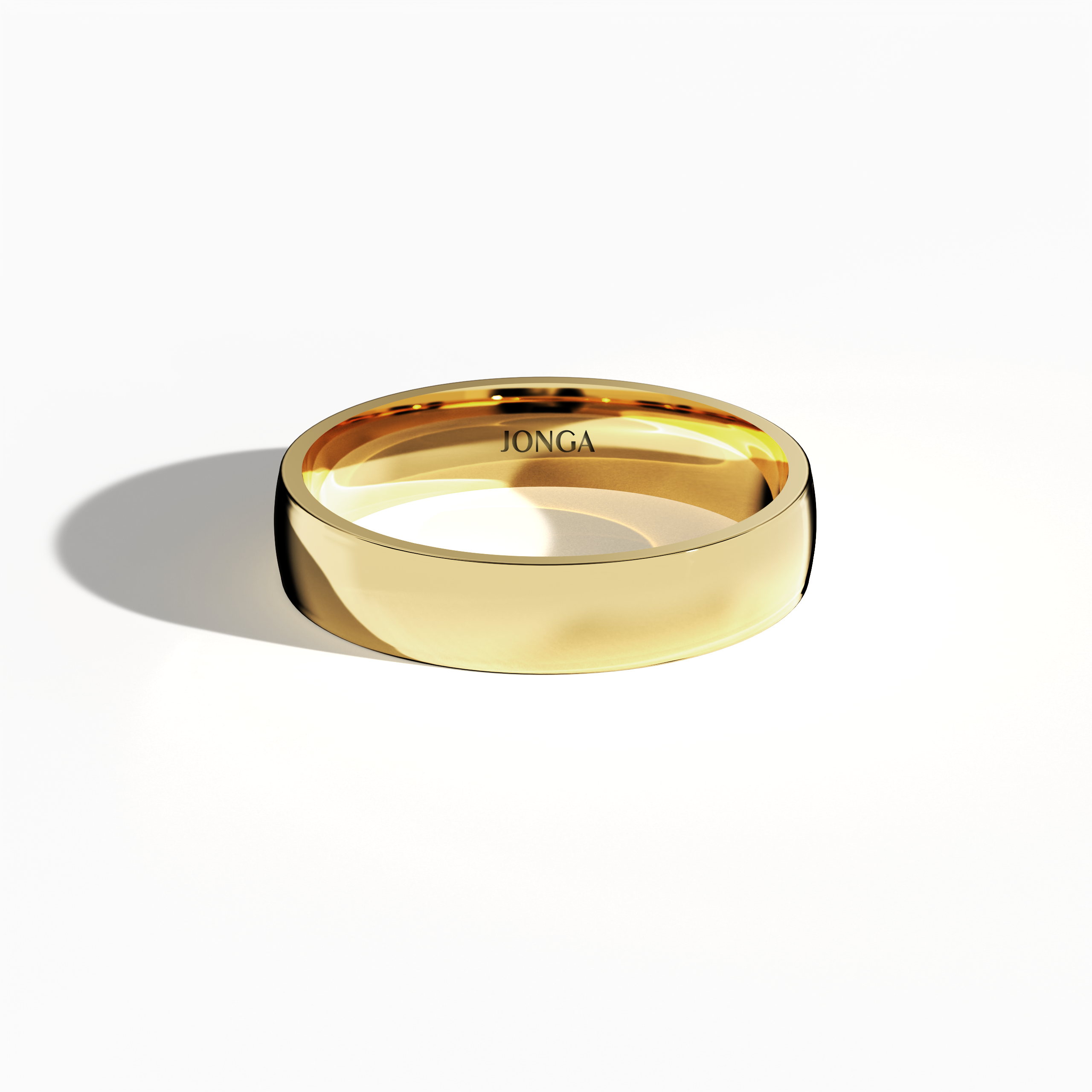 wedding band yellow gold