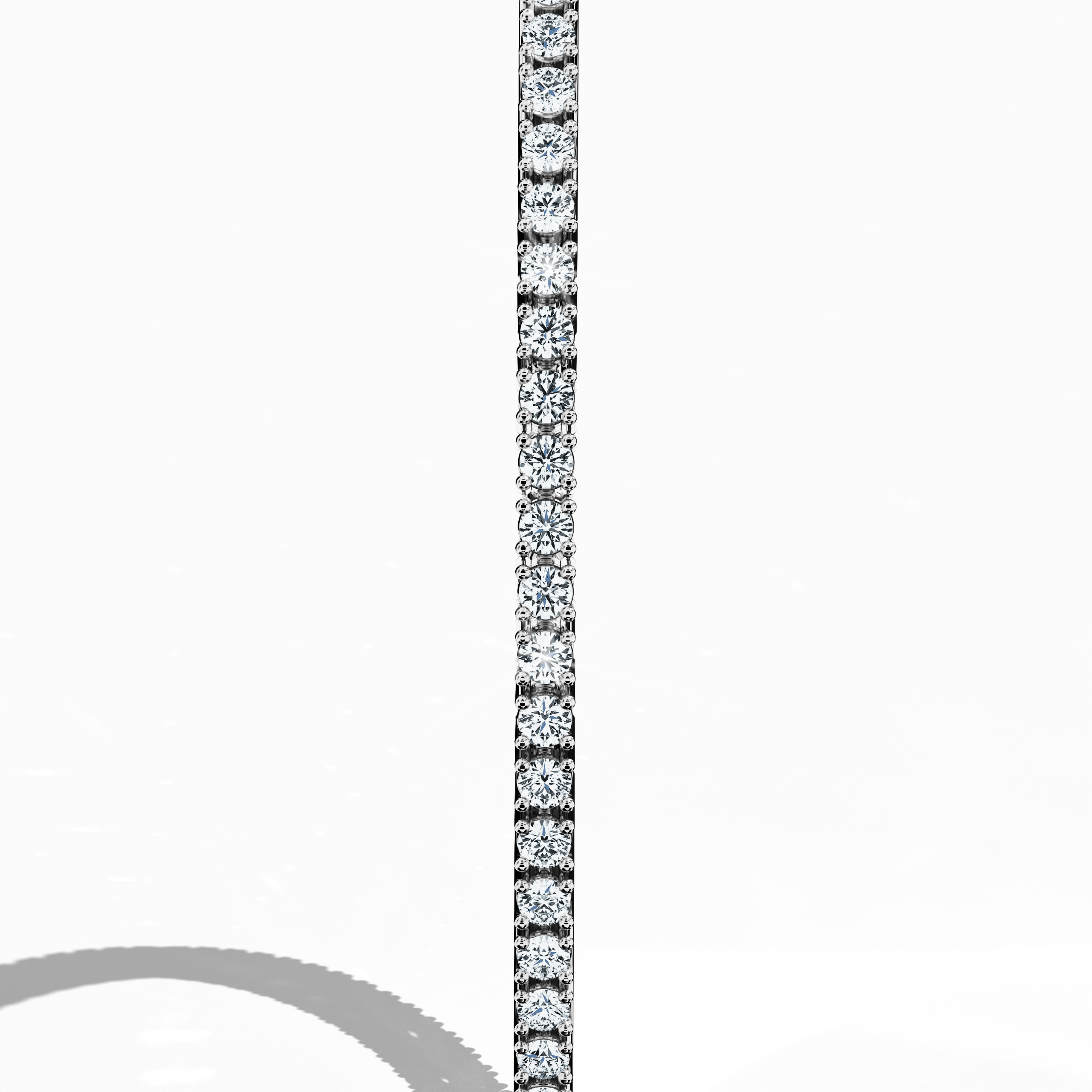 Tennis Bracelet 2 ct diamonds in White Gold