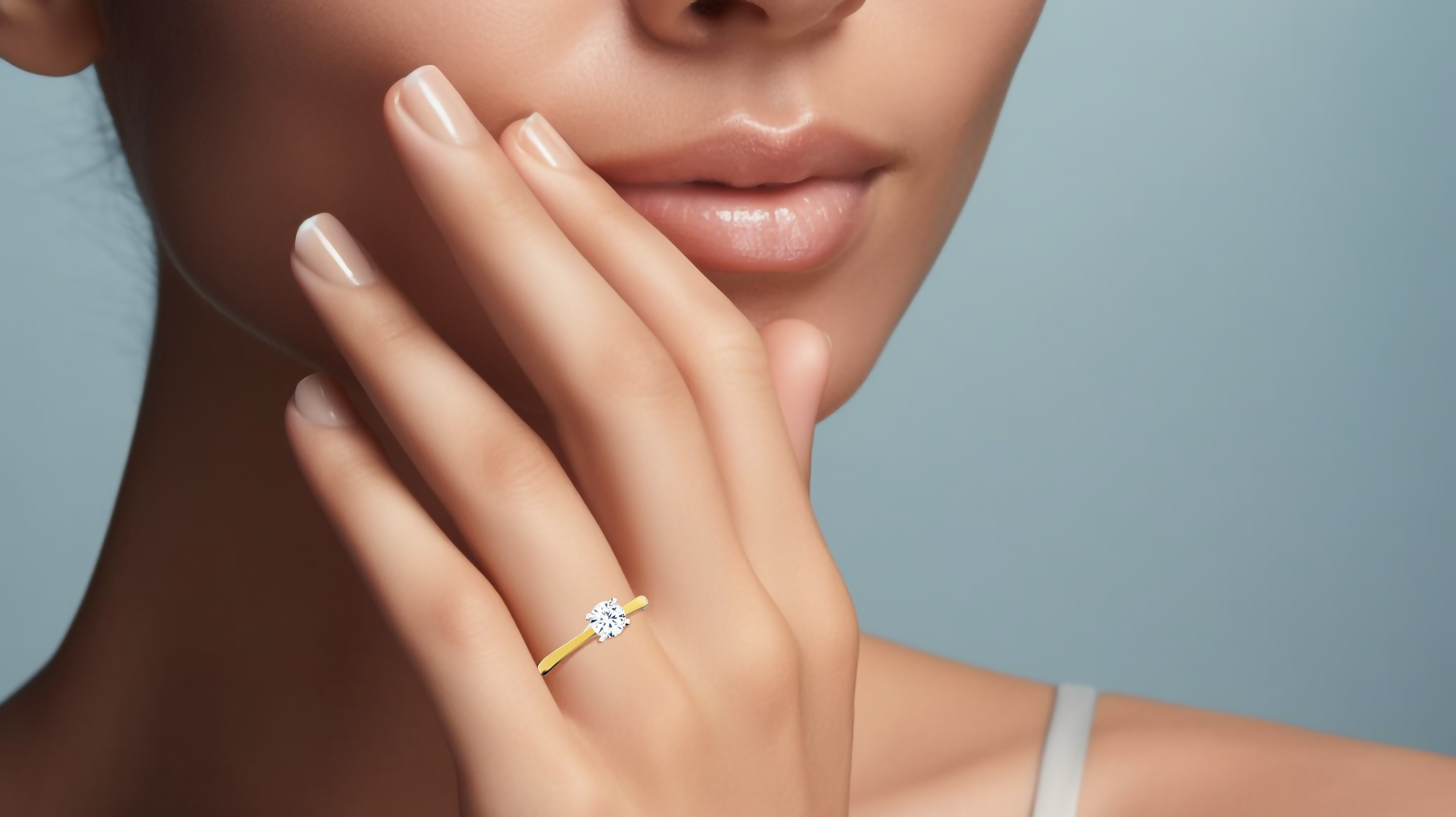 Solitaire ring-0.70ct Yellow Gold