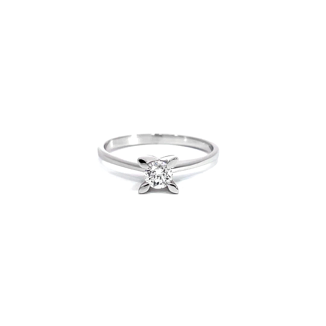 Solitare 4 Marquise Prong Ring